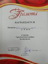 Школьная жизнь - Турнир по шахматам