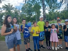 Летние - В ДОЛ «Улыбка"- день подвижных игр