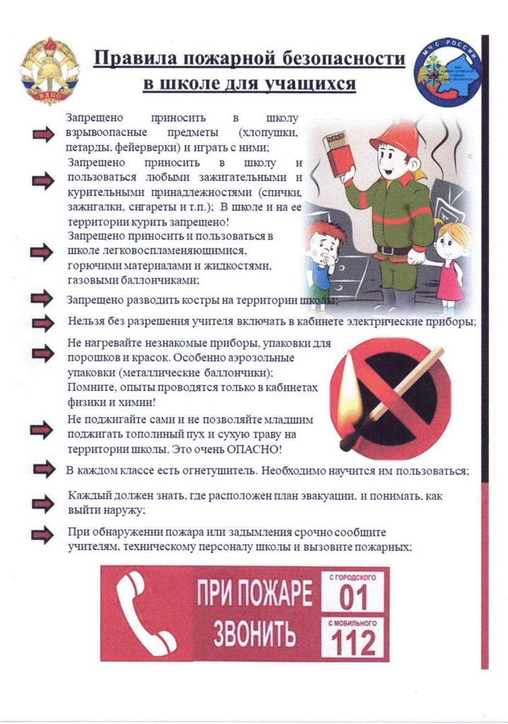 Пожарная и электробезопасность - Пожарная безопасность