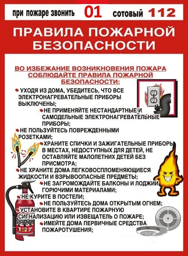 Пожарная и электробезопасность - Пожарная безопасность