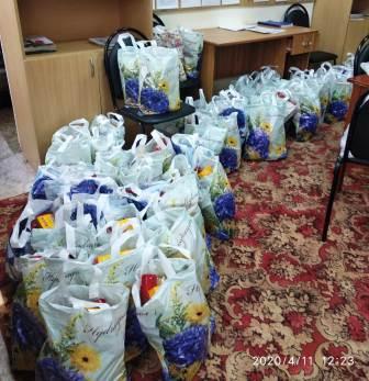 2019-2020 уч.год - Получение продуктовых наборов