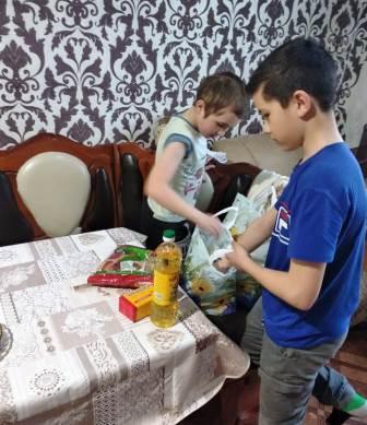 2019-2020 уч.год - Получение продуктовых наборов