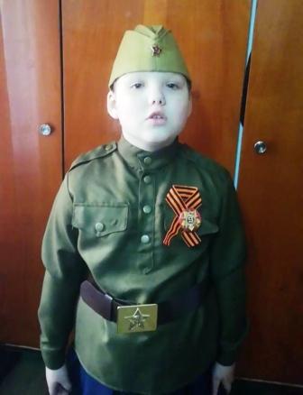 80-летие Победы - Участие первоклашек в региональном проекте