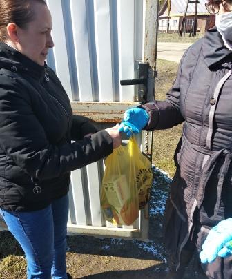 2019-2020 уч.год - Очередное получение продуктовых наборов