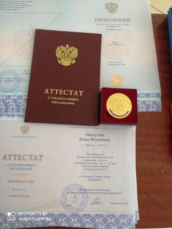 2019-2020 уч.год - Вручение аттестатов