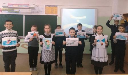 Безопасность на воде и на льду - "Тонкий лед» в 4а классе