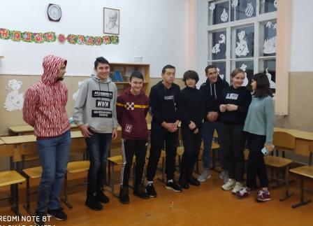 Зимние - Новогодняя дискотека в 11 классе