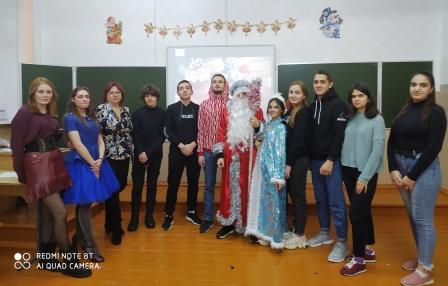 Зимние - Новогодняя дискотека в 11 классе