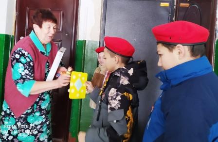 Зимние - Поздравление ветеранов с Новым годом