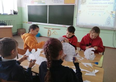 Зимние - "Рождественский калейдоскоп» 4а класса
