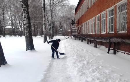 Зимние - Трудовой десант 6а класса