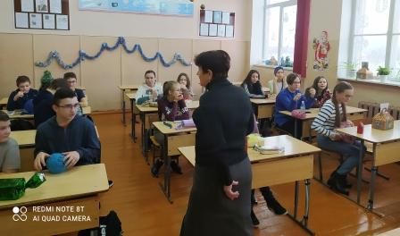 Зимние - Мероприятие в 7а классе