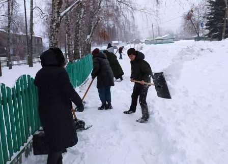 Зимние - Трудовой десант