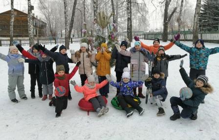Интересно! - День снега в 3а классе
