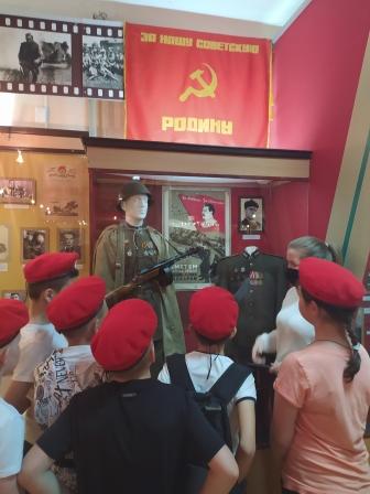 80-летие Победы - "Мой край Пензенский!"-экскурсионный тур выходного дня юнармейцев 4б класса