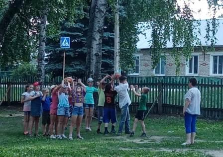 Летние - В лагере «Улыбка"-день «Поиграй-ка»