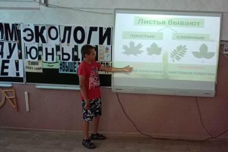 Летние - В лагере «Улыбка» -"Планета юных экологов»