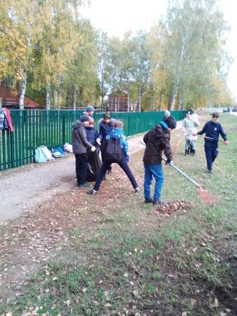 Школьная жизнь - Субботник в 6 классе