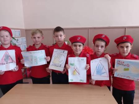 Методические материалы - "Мы против коррупции", говорят юнармейцы 3 б класса