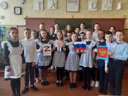 Школьная жизнь - Патриотическая акция «Своих не бросаем!» в 6 классе