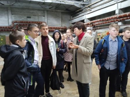 Профориентация - Экскурсия на ООО «СКТС"-учащиеся 8б класса приняли участие в проекте «Пенза-город трудовой славы»