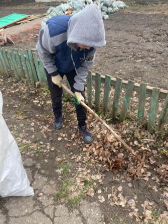 Школьная жизнь - Трудовой десант в 7а классе