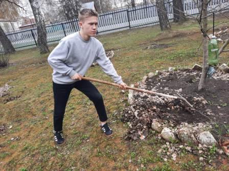 Школьная жизнь - Трудовой десант в 9б классе