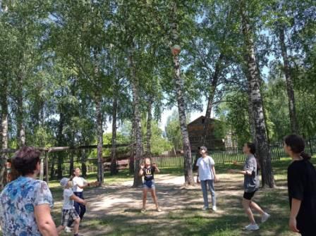 Летние - "День развлечений» в лагере