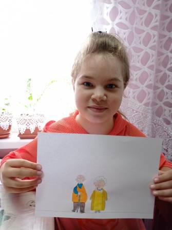 Интересно! - "Разговоры о важном. День пожилого человека»  провели юнармейцы 4б класса