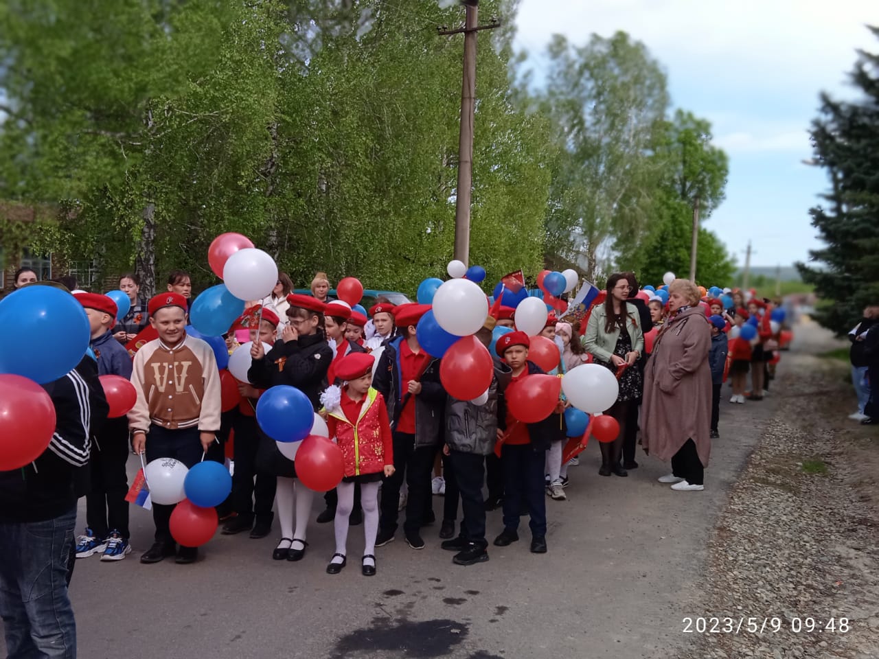 80-летие Победы - Праздничное шествие 9 Мая 2023 года