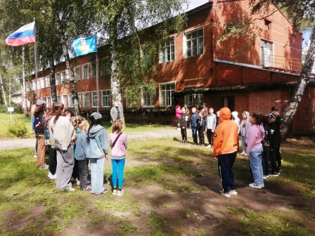 Школьная жизнь - Закрытие лагерной смены  ДОЛ «Улыбка»