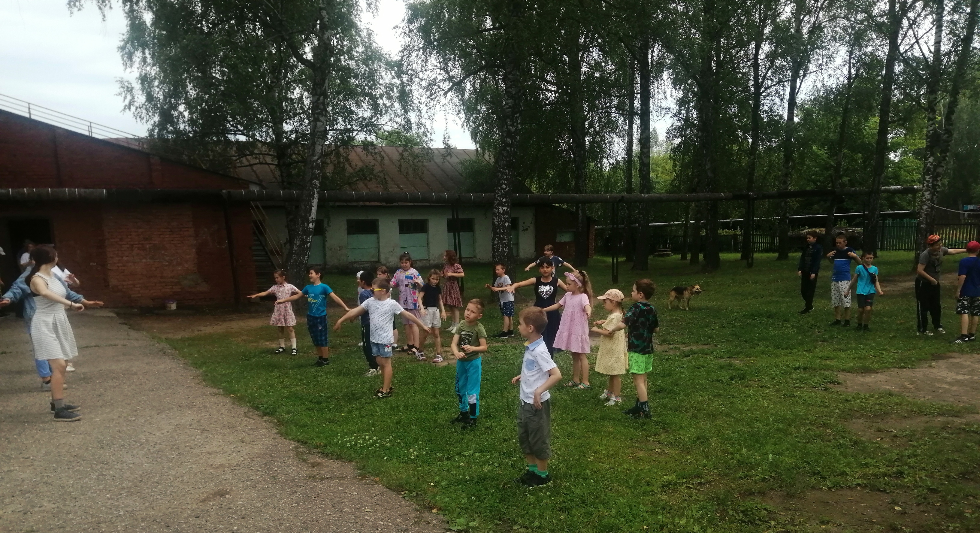 Летние - 6-й день в ДОЛ «Улыбка". День спорта
