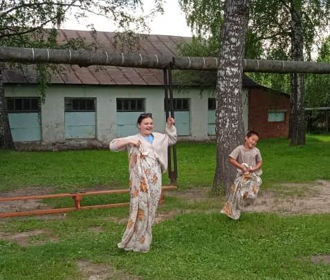 Летние - 14-й день в ДОЛ «Улыбка» День подвижных игр