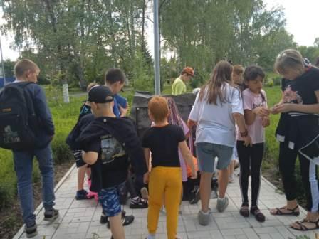Летние - В ДОЛ «Улыбка"- день подвижных игр