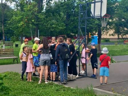 Летние - В ДОЛ «Улыбка"- день подвижных игр