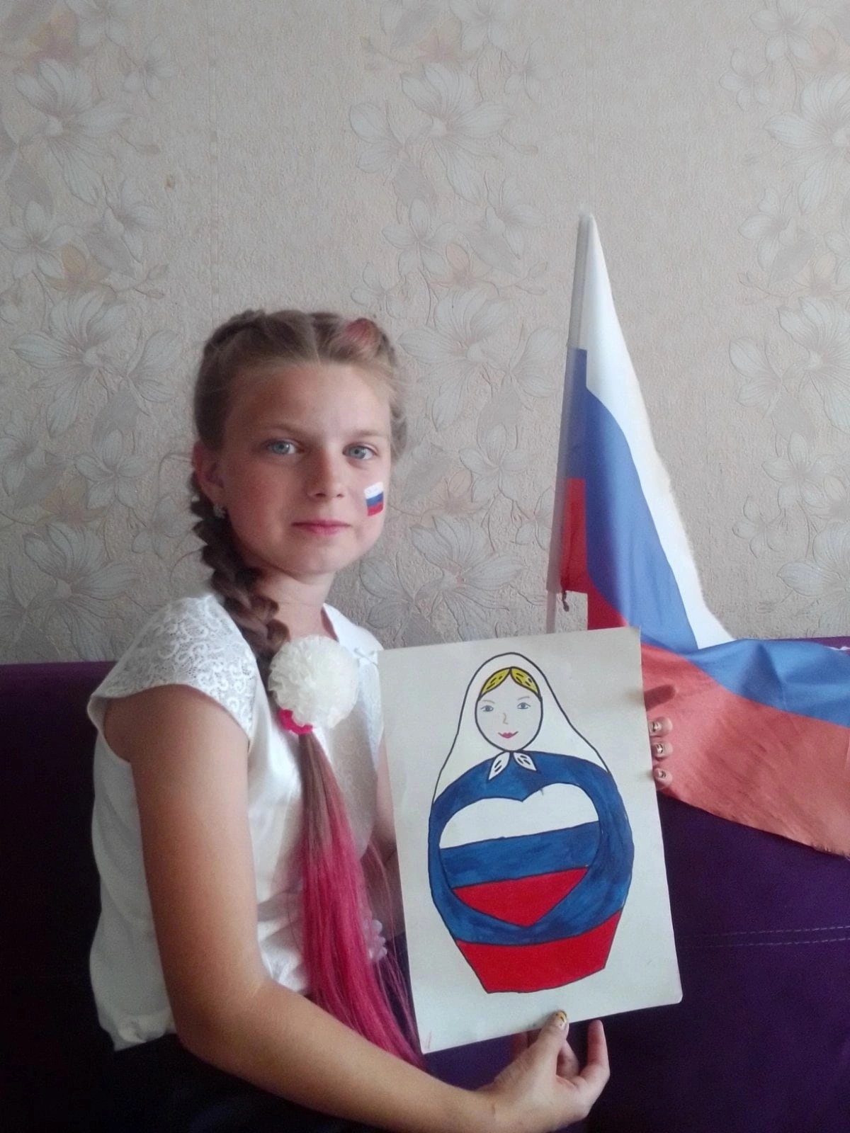 Школьная жизнь - Всероссийская патриотическая акция «Триколор страны большой»