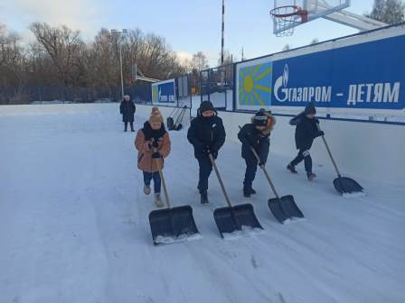 Зимние - Трудовой десант