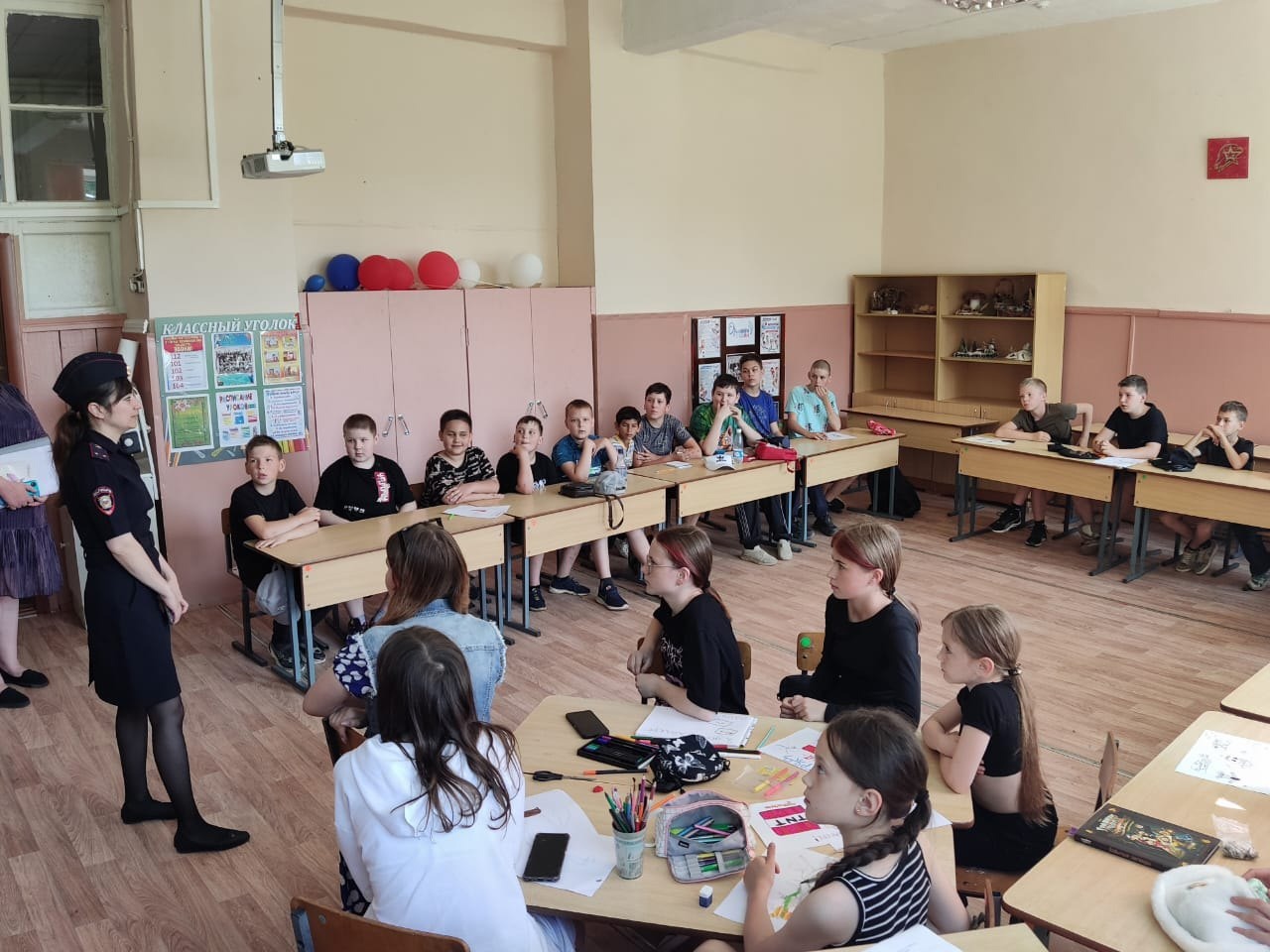 Летние - встреча с ИОПДН ОМВД России по Городищенскому району